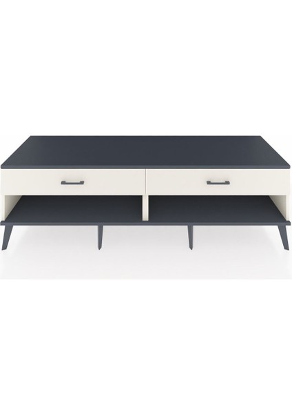 Kronos Tv Ünitesi 2 Çekmeceli 176X59X51 Aytaşı-Antrasit/aytaşı