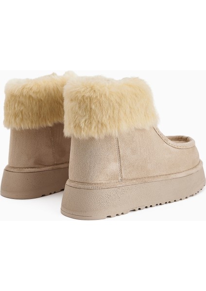 Erva Bej Süet Kürklü Kadın Bot fırsatları