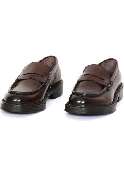 Hakiki Deri Loafer Erkek Ayakkabı Eva Taban - E3948 fiyatları