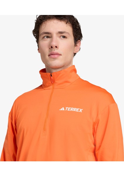 TERREX JM0144 Terrex Multi CLIMAWARM Tech Fleece Yarım Boy Fermuarlı Üst
