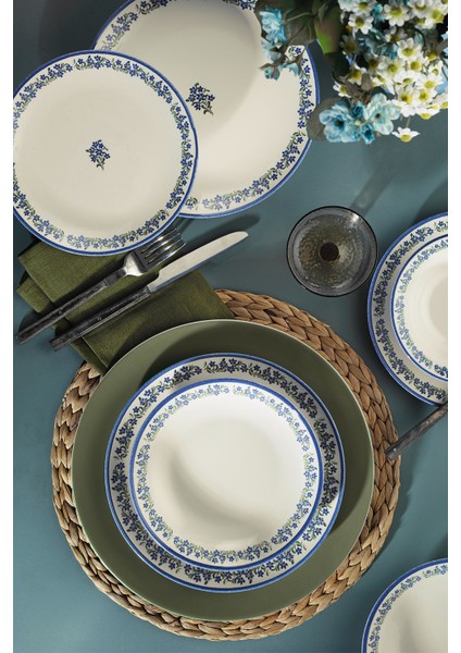 Petite Flora 24 Parça 6 Kişilik Yemek Takımı