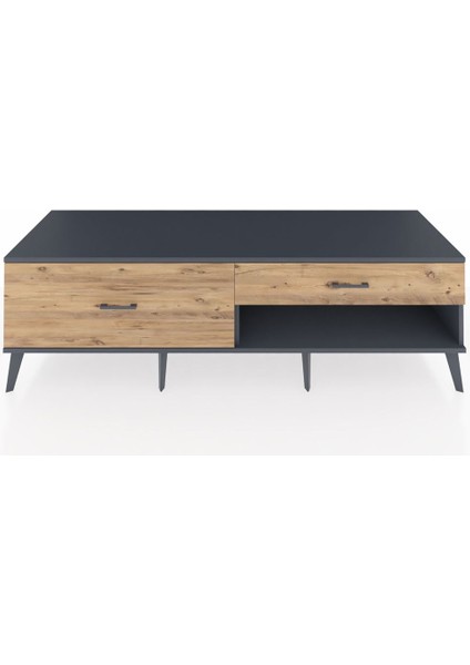 Kronos Tv Ünitesi 2 Çekmeceli 176X59X51 Antrasit-Antrasit/çam