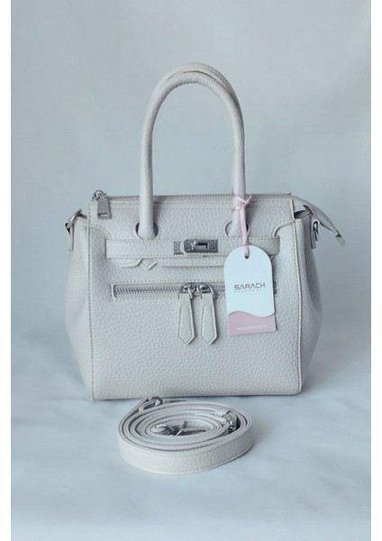 261SV828 Model Sarach Marka Bej Renk El ve Omuz Çantası