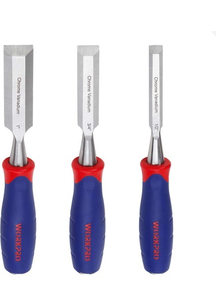 WP201301 12-20-25MM Üçlü Profesyonel Iskarpela Seti