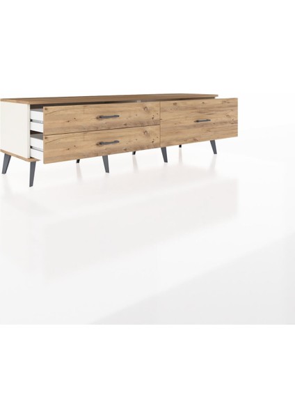 Hyperion Tv Ünitesi 3 Çekmeceli 176X44X51 Aytaşı-Çam/çam indirimleri