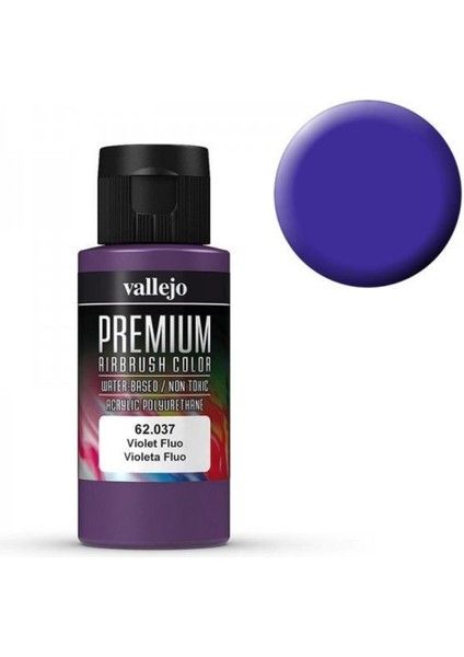 62037 60 Ml. Violet Fluorescent, Premium Rc Color Serisi Model Boyası