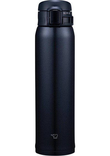 SM-SR60 Termos Matara 0.60 Lt, Paslanmaz Çelik, 6 Saat & Soğuk, Üniseks, Siyah