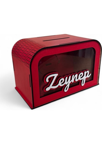 Kişiye Özel Isme Özel Ahşap Kumbara – Hediye & Para Biriktirme Kutusu fırsatları