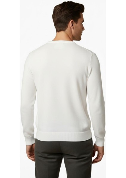 Erkek Sıfır Yaka Kazak Çelik Örgü Klasik Kalıp 4241C BGL-ST04857 fırsatları