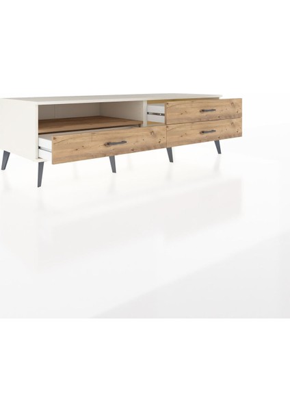 Kronos Tv Ünitesi Tek Raflı 3 Çekmeceli 176X59X51 Aytaşı-Çam/çam indirimleri