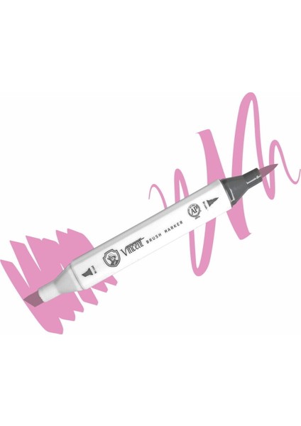 Graph Master Brush Marker V166 Iris Purple