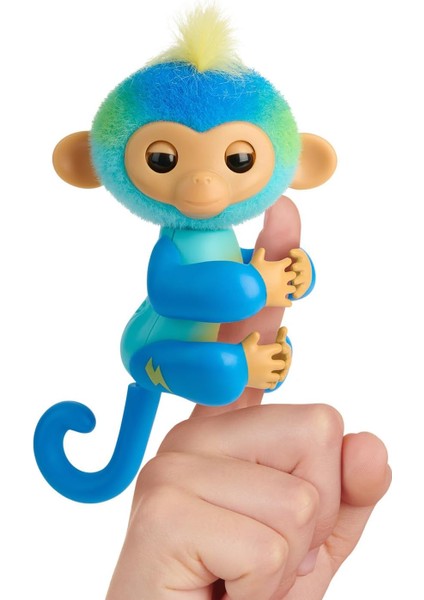 2023 Yeni Interaktif Bebek Dokunmaya Tepki Veriyor - 70+ Sesler ve Tepkiler - Aslan (Mavi)