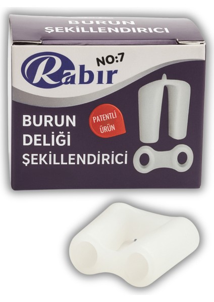 Burun Deliği Şekillendirici No:7 Rinoplasti Sonrası Medikal Silikon Hijyenik Ürün modelleri