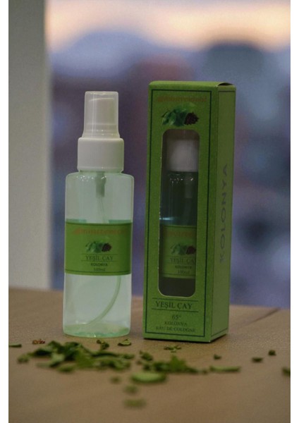 Yeşil Çay 100 ml Kolonya – Sakinleştirici ve Dingin Bir Ferahlık