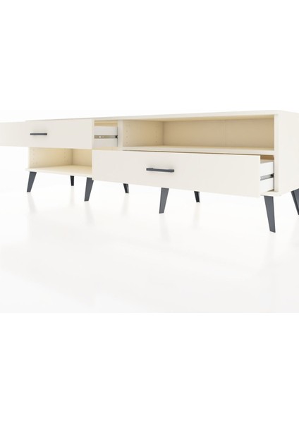 Hyperion Tv Ünitesi Tek Raflı 2 Çekmeceli 176X44X51 Aytaşı-Aytaşı/aytaşı fırsatları