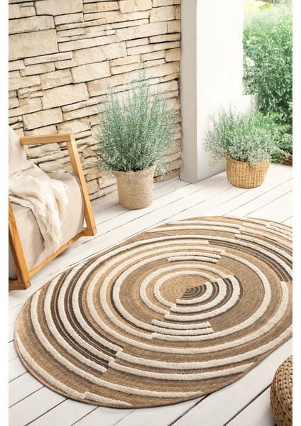 Marakeş Siyah Oval Halı Salon Oturma Odası Çocuk Odası Yatak Odası Halısı 674O fiyatları