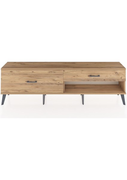 Arges Tv Ünitesi 2 Çekmeceli 176X30X51 Çam-Çam/çam