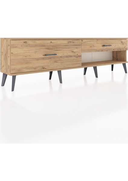 Arges Tv Ünitesi 2 Çekmeceli 176X30X51 Çam-Çam/çam fiyatları