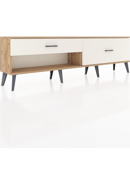 Arges Tv Ünitesi 2 Çekmeceli 176X30X51 Çam-Çam/aytaşı fiyatları