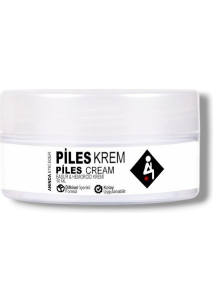 Piles Cream Bitkisel Içerikli Anında Etkili Bakım Kremi 50 ml x 3 Adet fiyatları