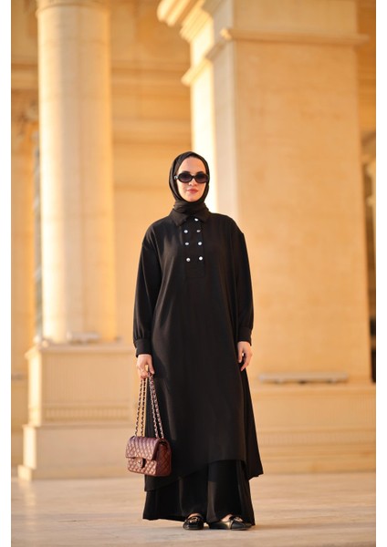 Tesettür Alya Takım Siyah fiyatları