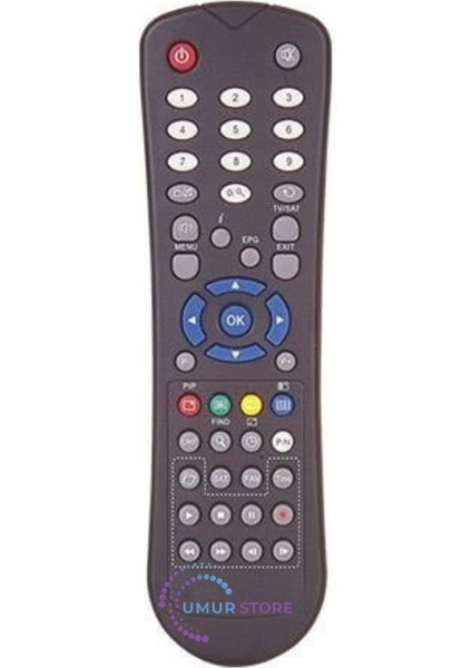 Hd Pvr'li Uydu Alıcı Kumandası