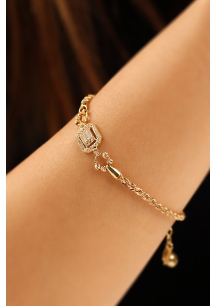 Dorikalı Halatlı Baget Altın Bileklik CGKBLK0354 fırsatları