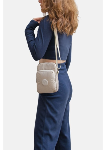 Krinkıl Kumaş Mini Omuz Çantası Çapraz Çanta LD614