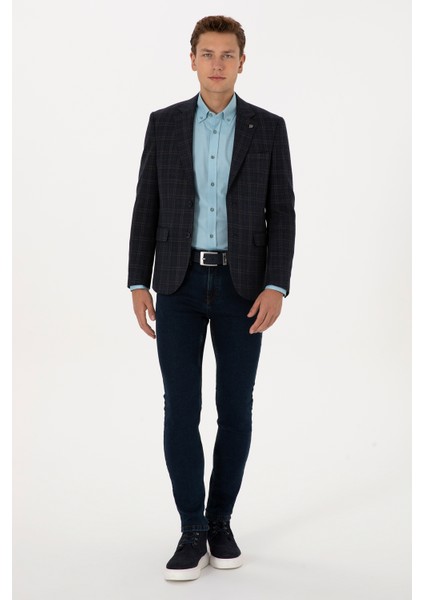 Erkek Lacivert Ceket 50309533-VR033 fırsatları