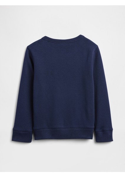 Erkek Bebek Lacivert Gap Logo Sweatshirt modelleri