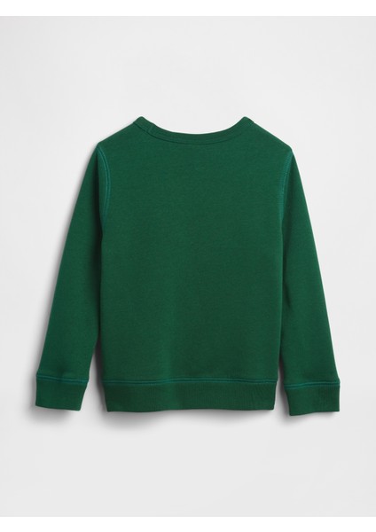 Erkek Bebek Yeşil Gap Logo Sweatshirt modelleri