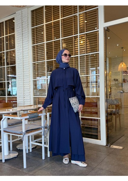 Tesettür Ayça Takım Lacivert fiyatları