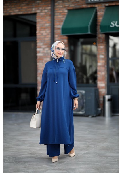 Tesettür Feza Takım Lacivert fiyatları