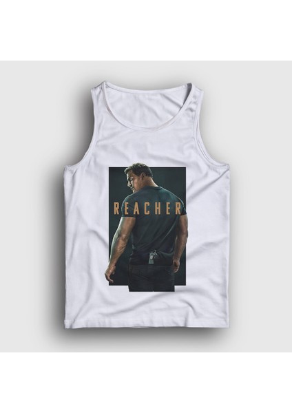 Unisex Beyaz Alan Ritchson Reacher Atlet