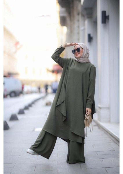 Tesettür Lina Takım Haki fiyatları