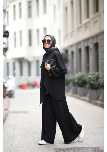 Tesettür Fenne Takım Siyah fiyatları