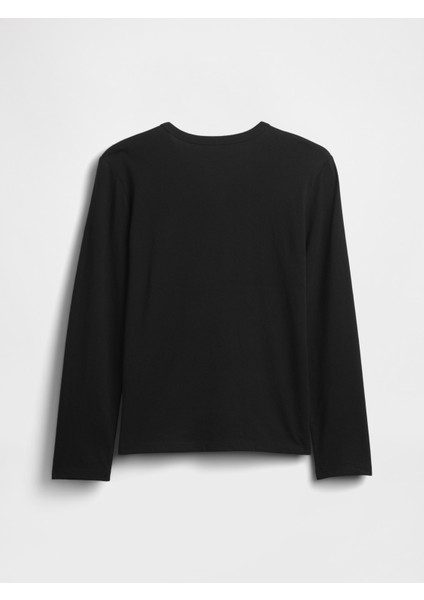 Erkek Çocuk Siyah Gap Logo T-Shirt modelleri