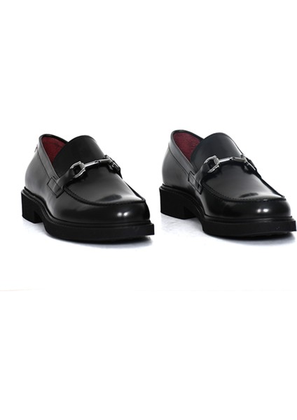 Hakiki Açma Deri Loafer Siyah Erkek Ayakkabı Eva Taban - 2000 fiyatları