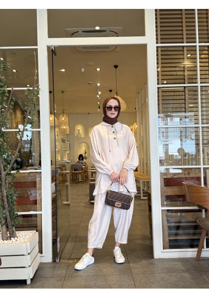 Tesettür Maya Takım Krem fiyatları