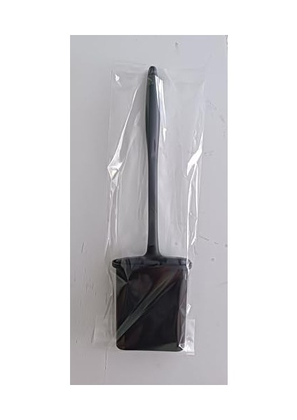 Tuvalet Fırçası Silikon Klozet Wc Küvet Temizleme Fırçası Antibakteriyel Temizlenir Delmeden Duvara Monte Ürün Boyutu: 36.5cm x 10CM x 4.1cm (Siyah) fiyatları