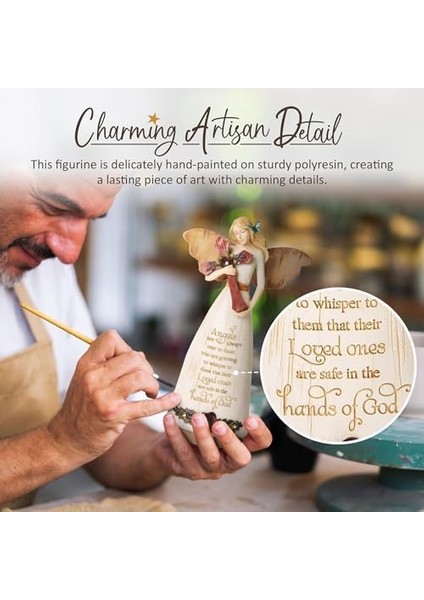 02969 Sempati Melek Figürü, 22 Cm, Fildişi modelleri