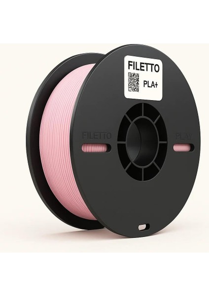 Filetto Pla+ Filament 1.75MM 1 kg - Toz Pembe