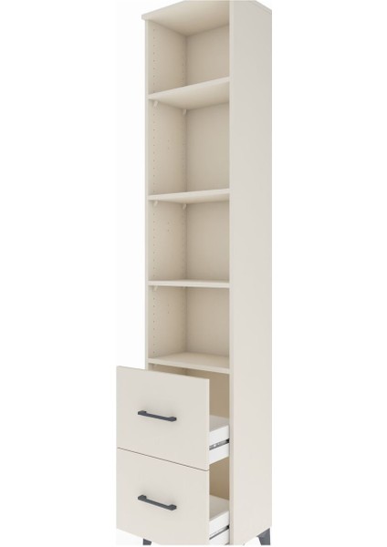 Arges Dolap 4 Raflı 2 Çekmeceli 44X30X221 Aytaşı-Aytaşı indirimleri