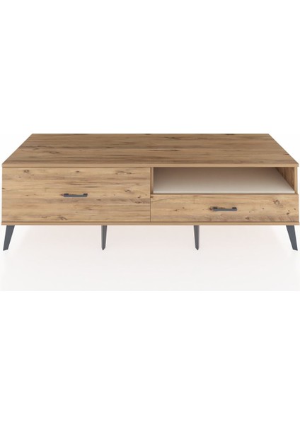 Kronos Tv Ünitesi Tek Raflı 2 Çekmeceli 176X59X51 Çam-Aytaşı/çam