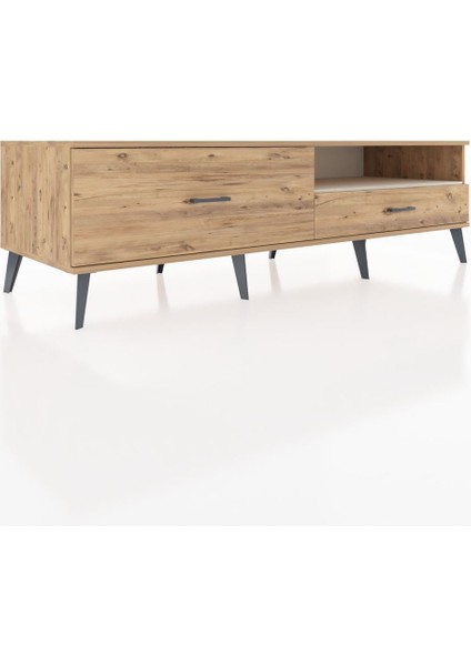 Kronos Tv Ünitesi Tek Raflı 2 Çekmeceli 176X59X51 Çam-Aytaşı/çam fiyatları