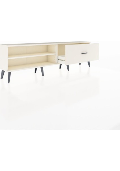Arges Tv Ünitesi Tek Raflı Tek Çekmeceli 176X30X51 Aytaşı-Aytaşı/aytaşı indirimleri