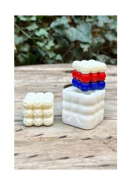 Concept Bubble Kabak Tekli Mum Kalıbı (Silikon) 1 Adet modelleri