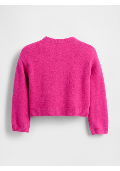 Kız Bebek Pembe Cashsoft Hırka modelleri