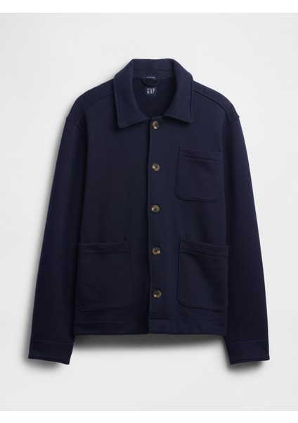 Erkek Lacivert Fransız Havlu Kumaş Chore Ceket fiyatları