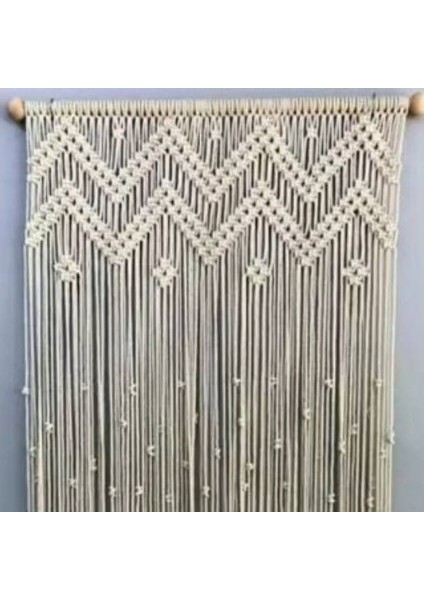 Makrome Kapı Perdesi ve Süsü